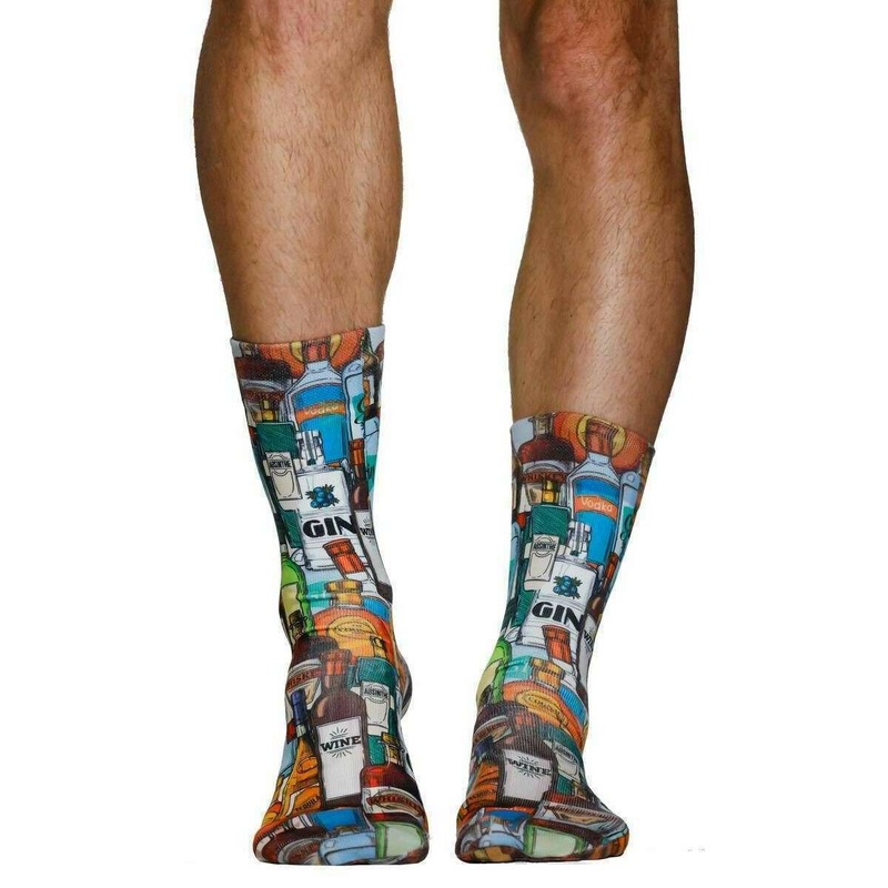 Wigglesteps Hard Drinks Socks - Multi-colour