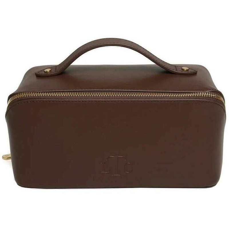 Alice Wheeler London LTC Leather Train Case - Brown