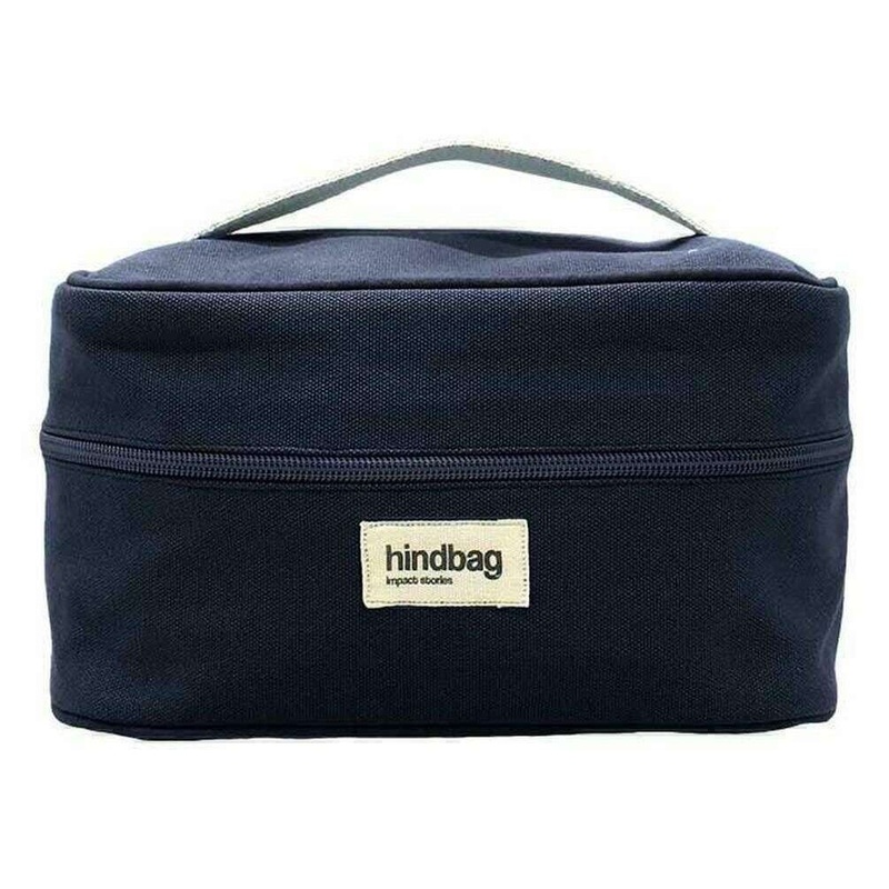 Hindbag Gaspard Vanity Bag - Navy Blue