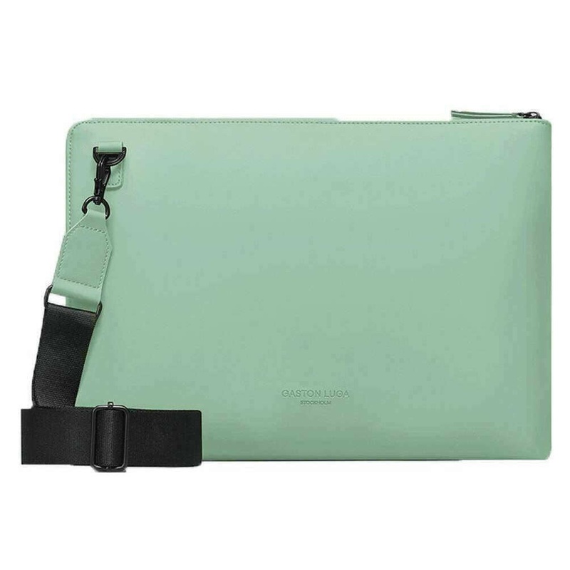 Gaston Luga Splash 15-16" Laptop Bag - Muted Mint Green