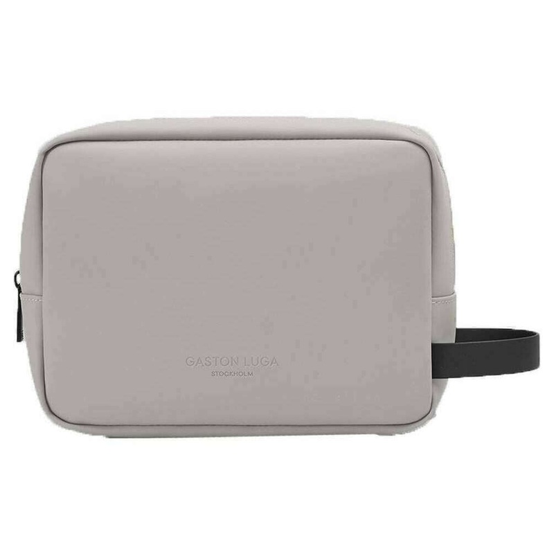 Gaston Luga Splash Toiletry Bag - Taupe Grey