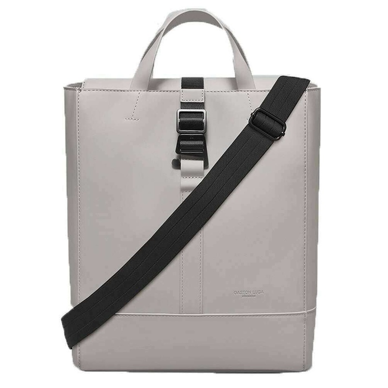 Gaston Luga Splash Tote Bag - Taupe Grey