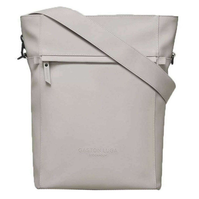 Gaston Luga Tate Shoulder Bag - Taupe Grey