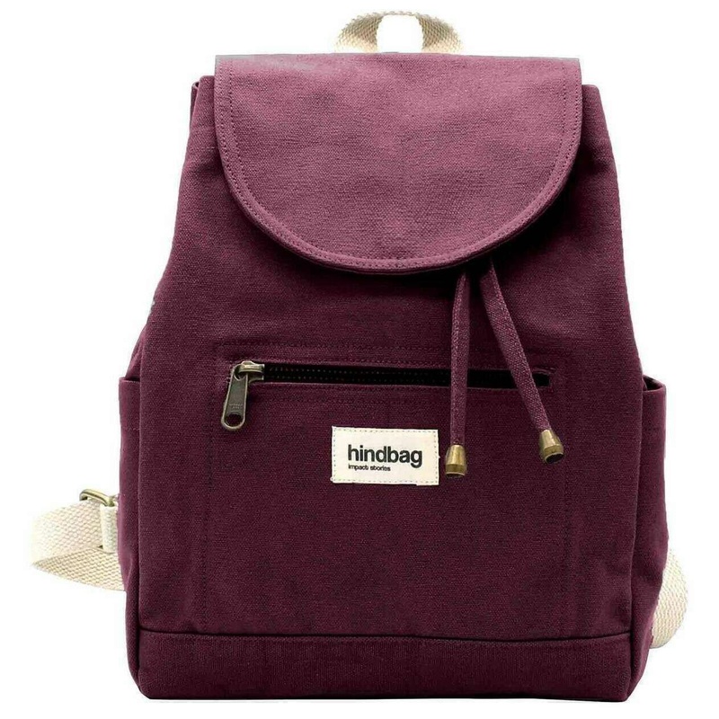 Hindbag Mini Eliot Small Backpack - Plum Purple
