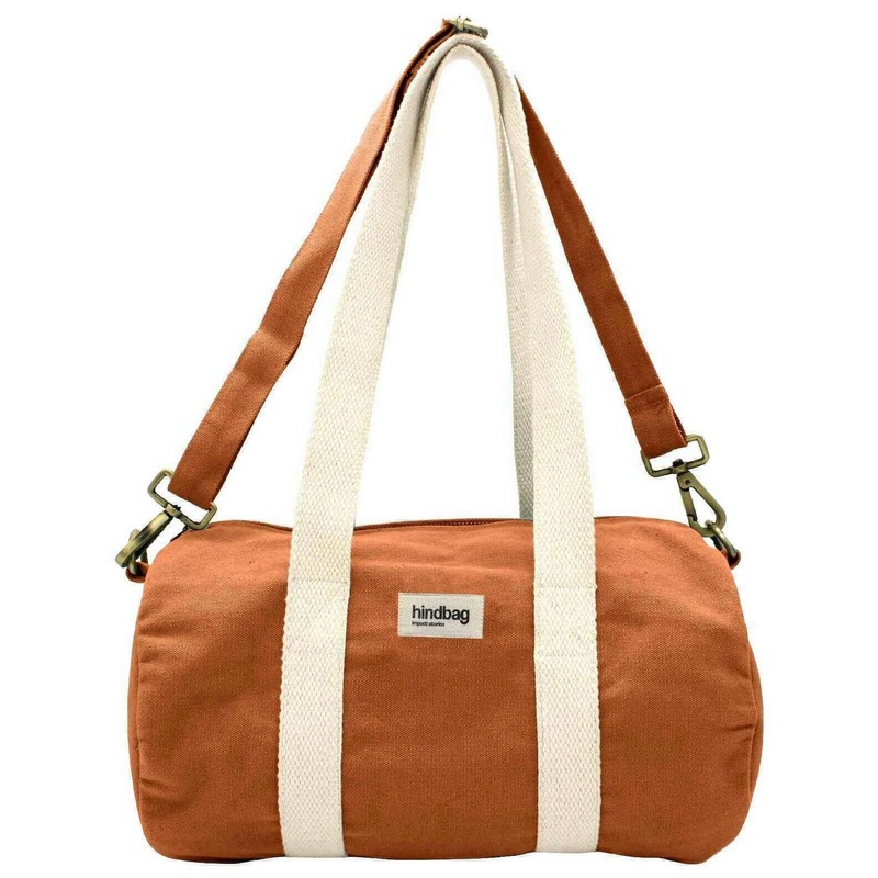 Hindbag Mini Simon Small Duffle Bag - Sienna Orange