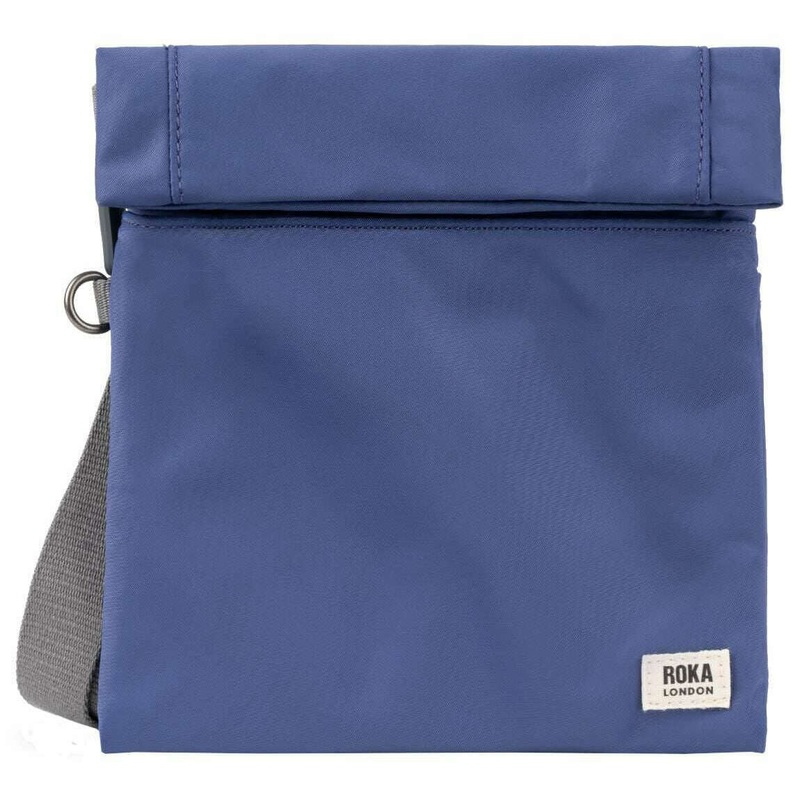 Roka Stratford Small Recycled Nylon Sling Bag - Indigo Purple