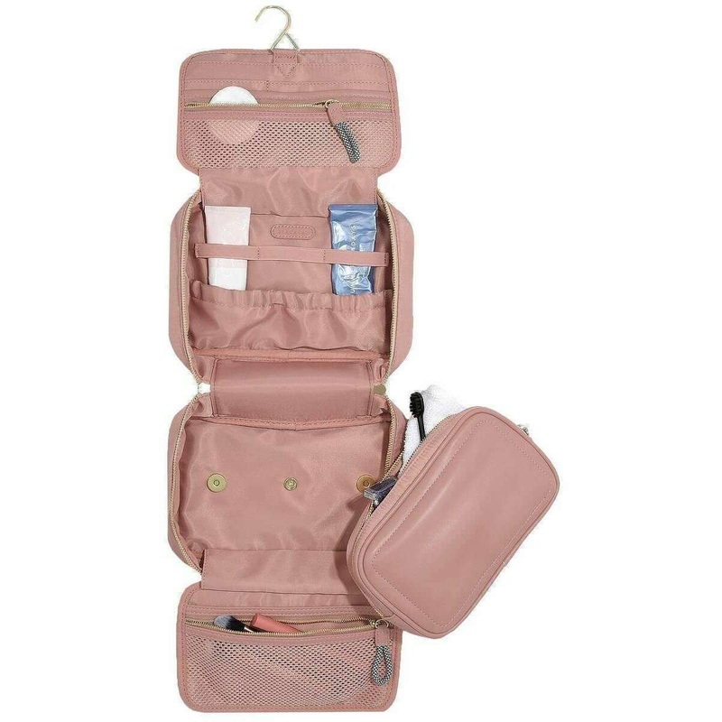 Stackers Hanging Wash Bag - Pink