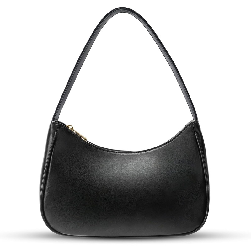 Women'S Shoulder Bags, Small Hobo Tote Elegant Clutch Purse with Zipper Closure