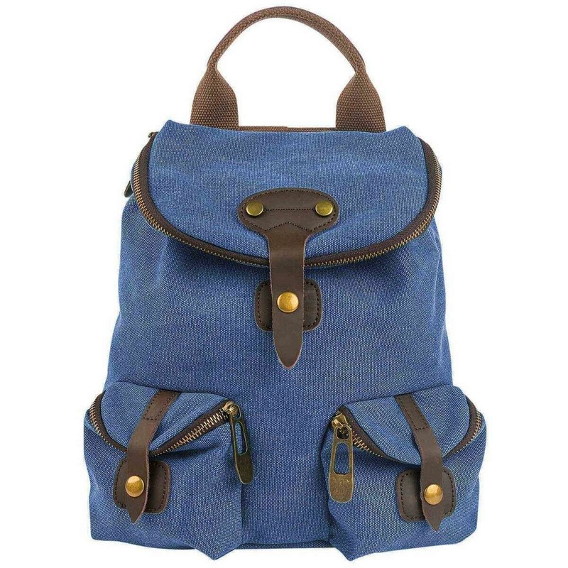 ZEDE Saint Paul Small Backpack - Bleu Jeans Blue