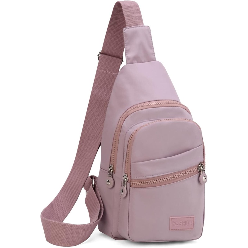 EVANCARY Small Sling Bag for Women Men, Sling Backpack Chest Daypack Crossbody Bag for Travel Outdoor Hiking