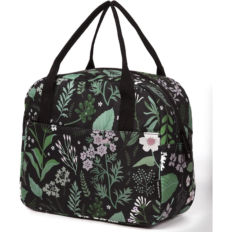 Insulated Lunch Bag, Large Capacity Leakproof Cooler Lunch Tote Bag