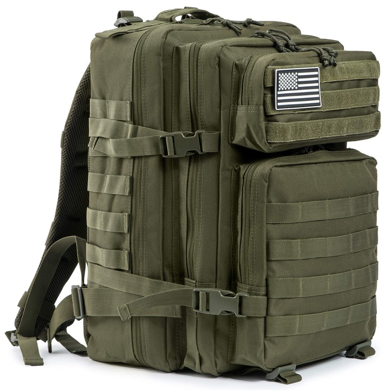 QT&QY 45L Tactical Backpacks, Military Bug Out Bag