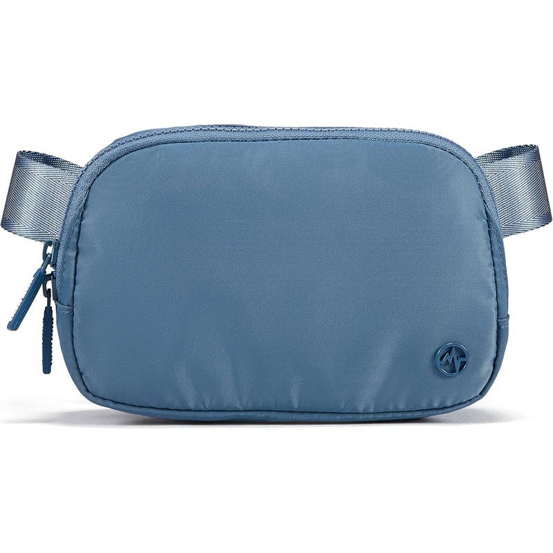 Belt Bag for Women with Two Way Zipper and Adjustable Strap (Indigo Blue)