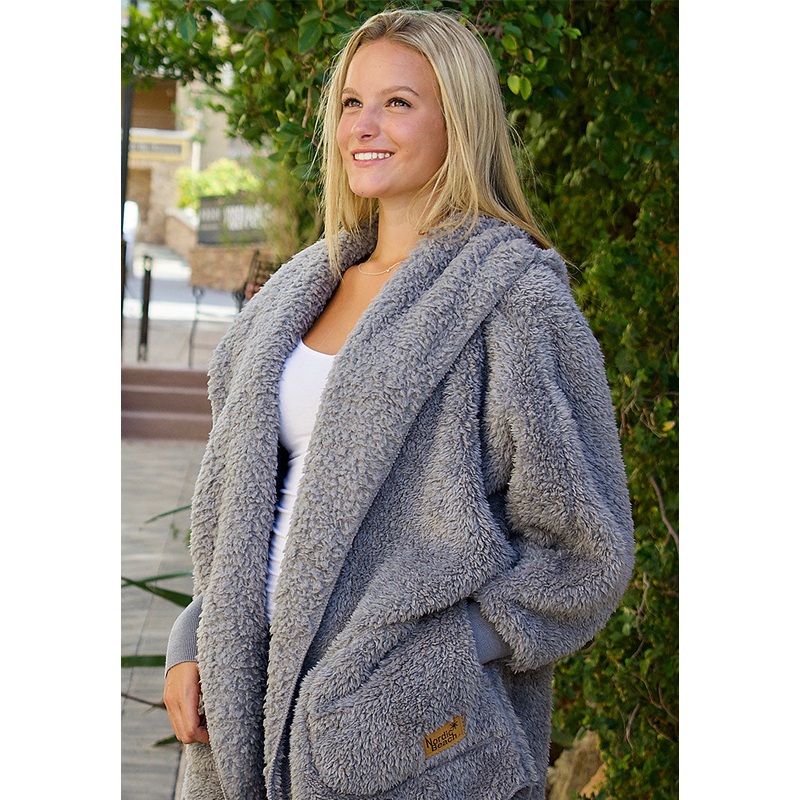 Nordic Beach Wrap Grey Kitten