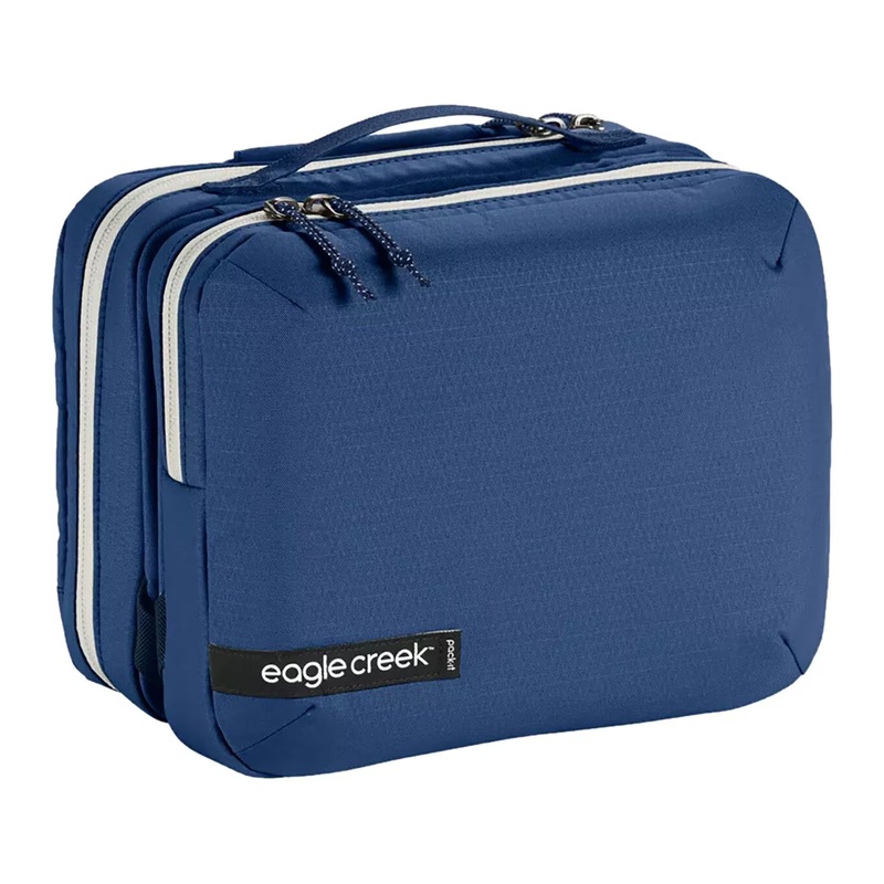 Eagle Creek Pack-It Reveal Tri Toiletry Kit - Aizome Blue