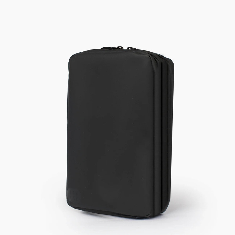Gravel Travel Explorer Slim Toiletry Bag - Traveling Lighter - Black