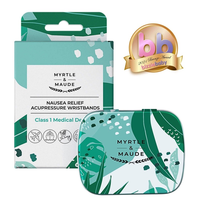 Myrtle & Maude Motion Sickness Acupressure Wristbands