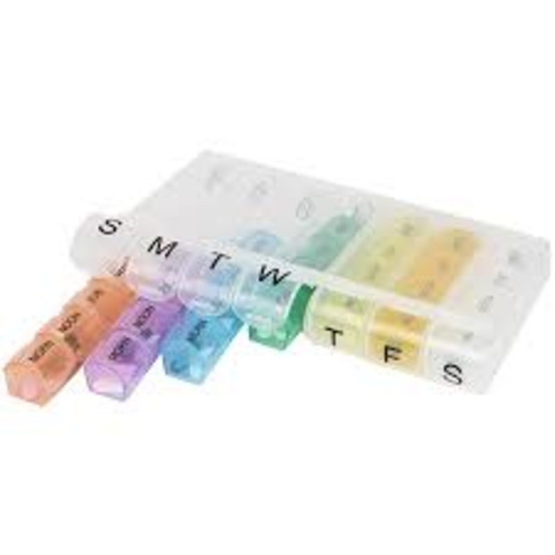 Travelon 7-Day Pill Organizer - Brights