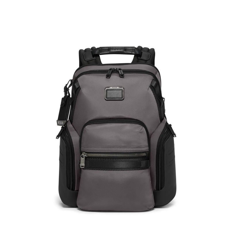 TUMI Alpha Bravo Navigation Backpack - Charcoal