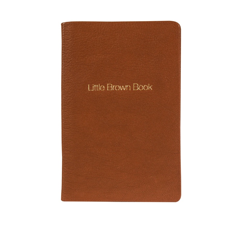 LITTLE BROWN  NOTEBOOK