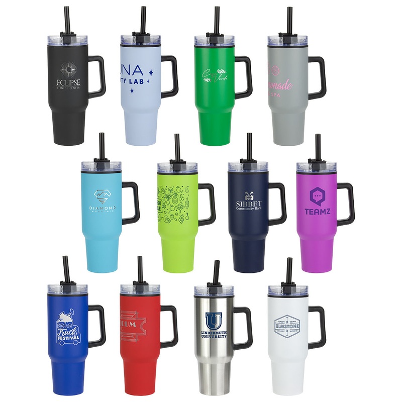 000620 Outpost 40 oz Stainless Steel/Polypropylene Mug