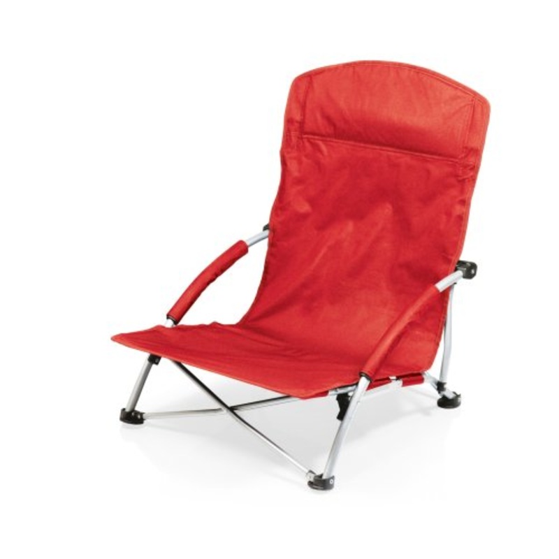 Tranquility Beach Chair with Carry Bag - Red