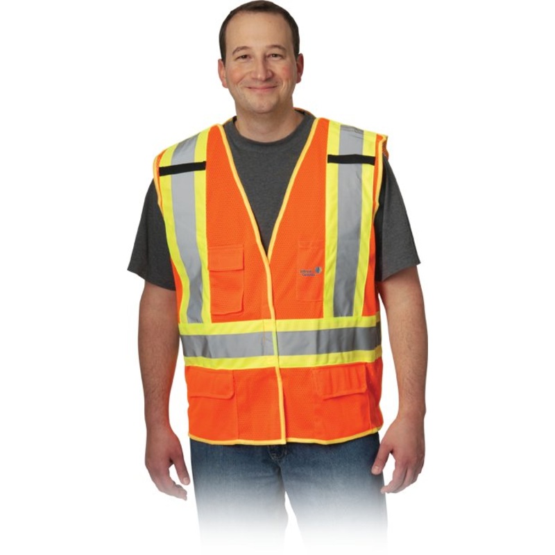 X-Back Breakaway Two-Tone Mesh Vest