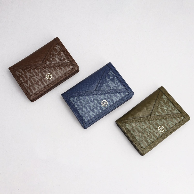 4 Slots Leather Card Case - Stardust