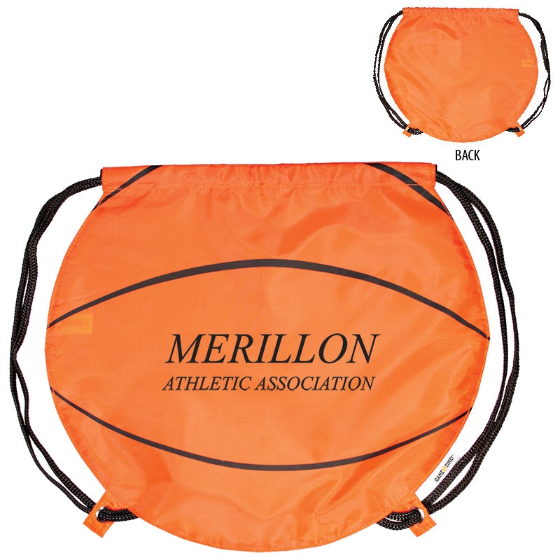 GameTime! Basketball Drawstring Backpack