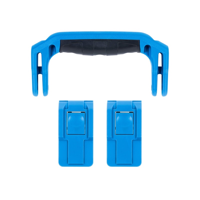 Pelican 1507 Air Replacement Handle & Latches, Blue (Set of 1 Handle, 2 Latches)