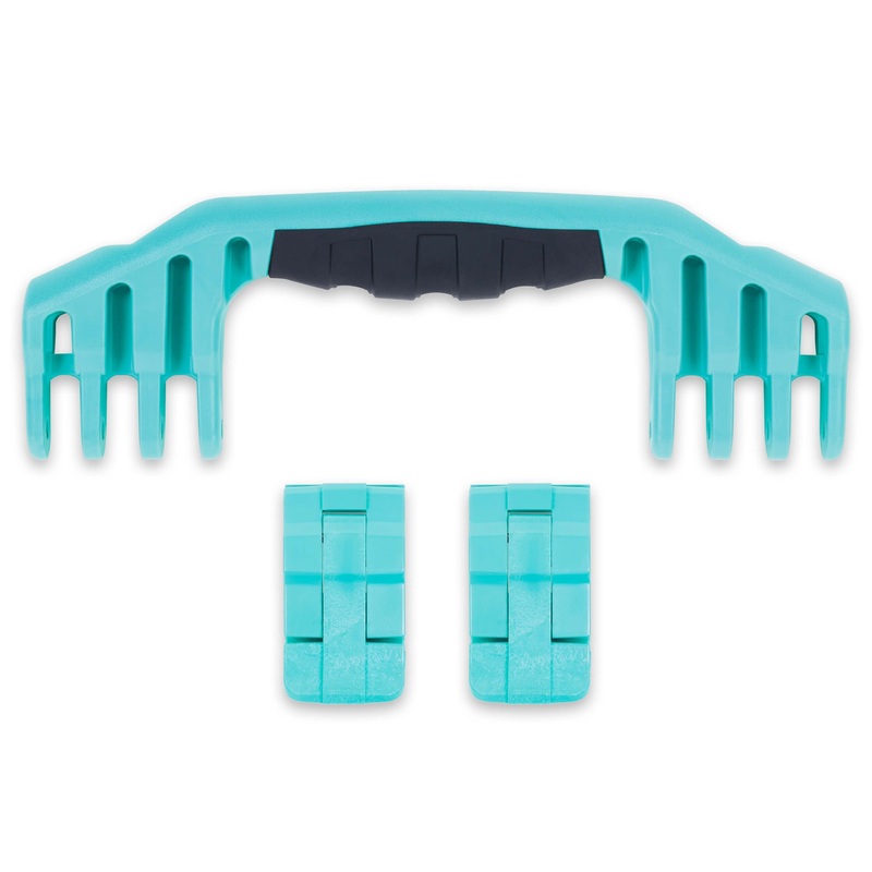 Pelican 1520 Replacement Handle & Latches, Teal (Set of 1 Handle, 2 Standard Latches)