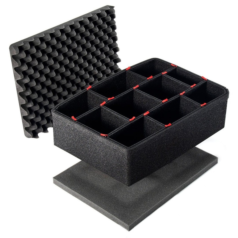 Pelican 1520 TrekPak Kit, Customizable Padded Divider System