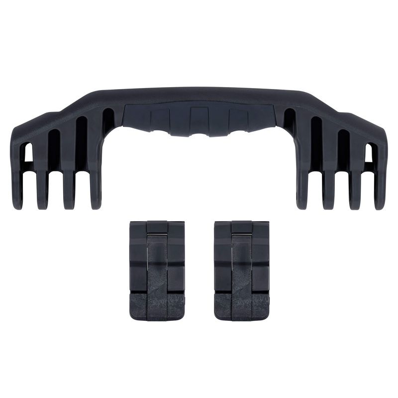 Pelican 1550 Replacement Handle & Latches, Black (Set of 1 Handle, 2 Standard Latches)