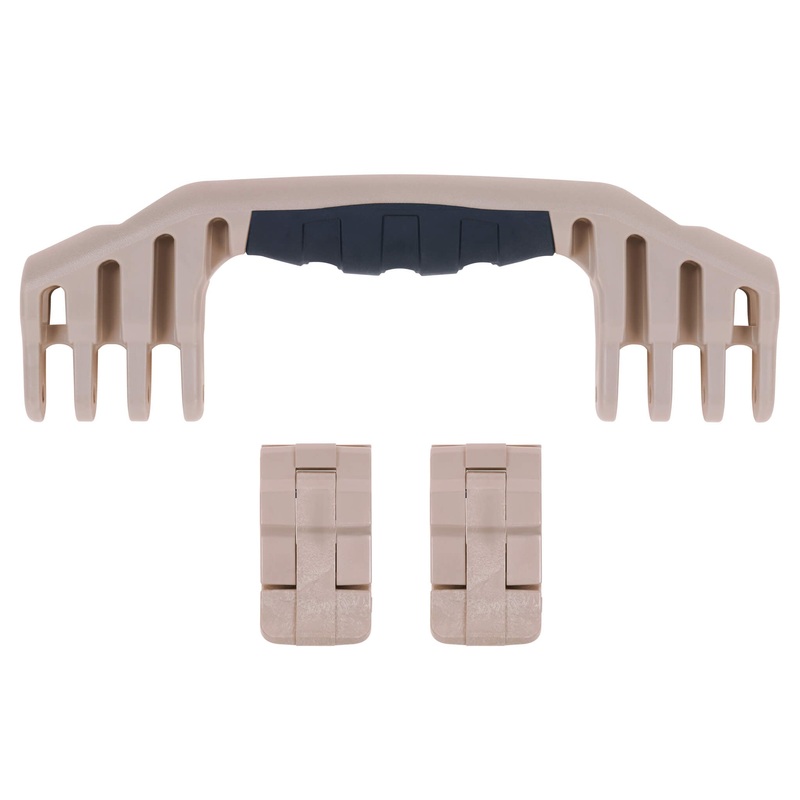 Pelican 1550 Replacement Handle & Latches, Desert Tan (Set of 1 Handle, 2 Standard Latches)