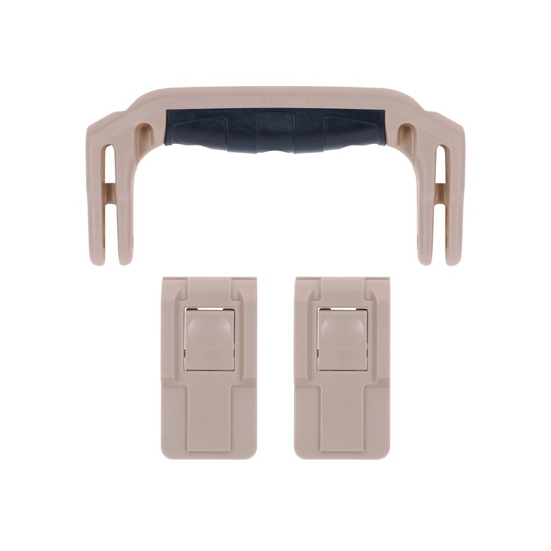 Pelican 1557 Air Replacement Handle & Latches, Desert Tan (Set of 1 Handle, 2 Latches)