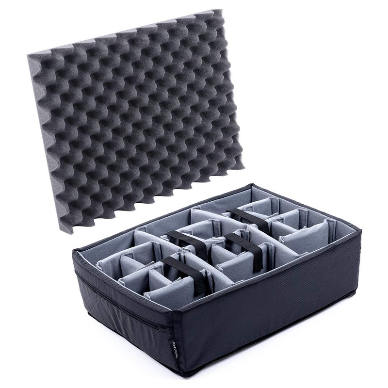 Pelican 1600 Microfiber Padded Dividers, Gray