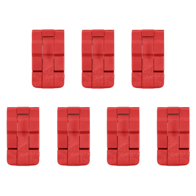 Pelican 1660 Replacement Latches, Red (Set of 7)