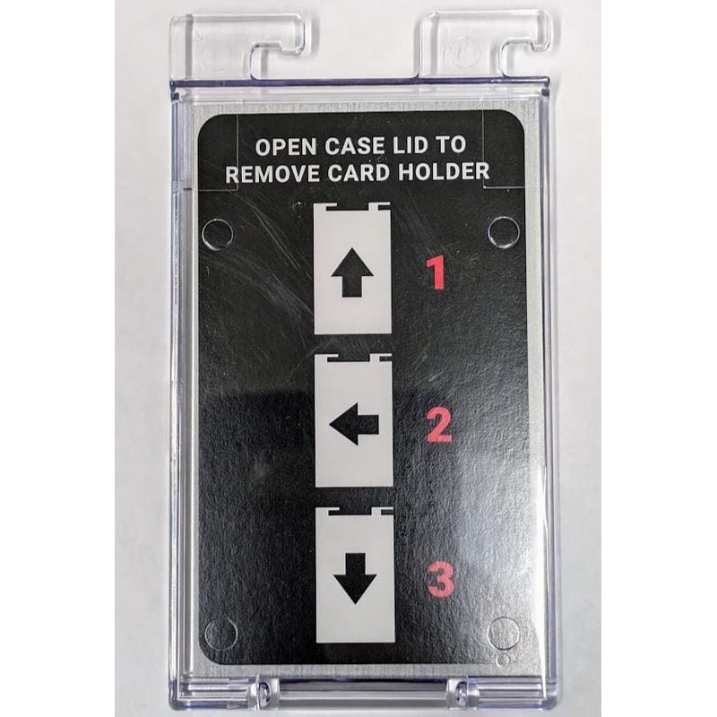 Pelican Air Case Vertical Business Card Holder