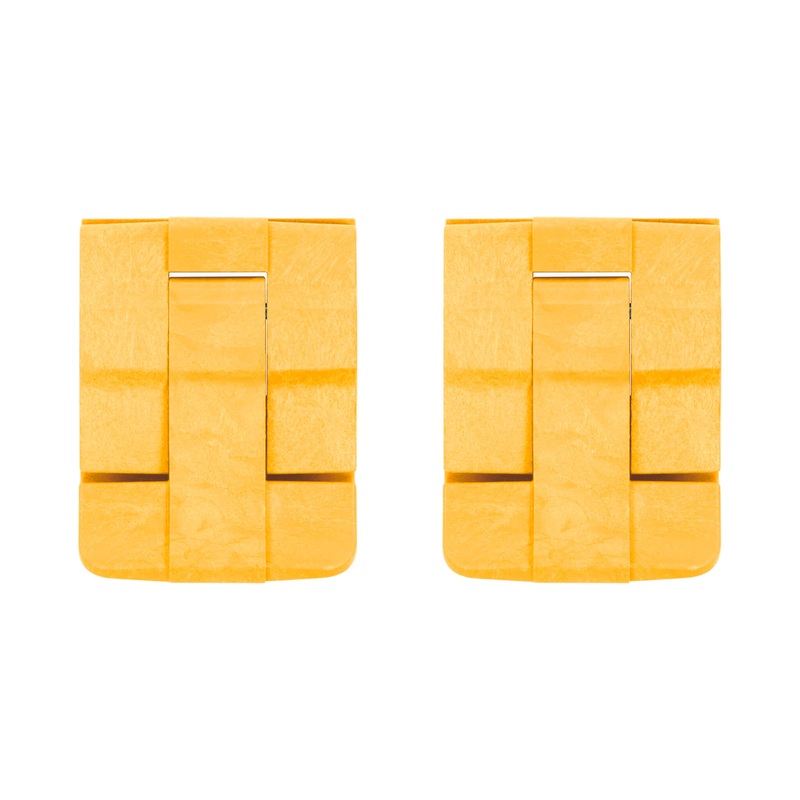 Pelican Replacement Latches, Large, Yellow, Double-Throw (Set of 2)