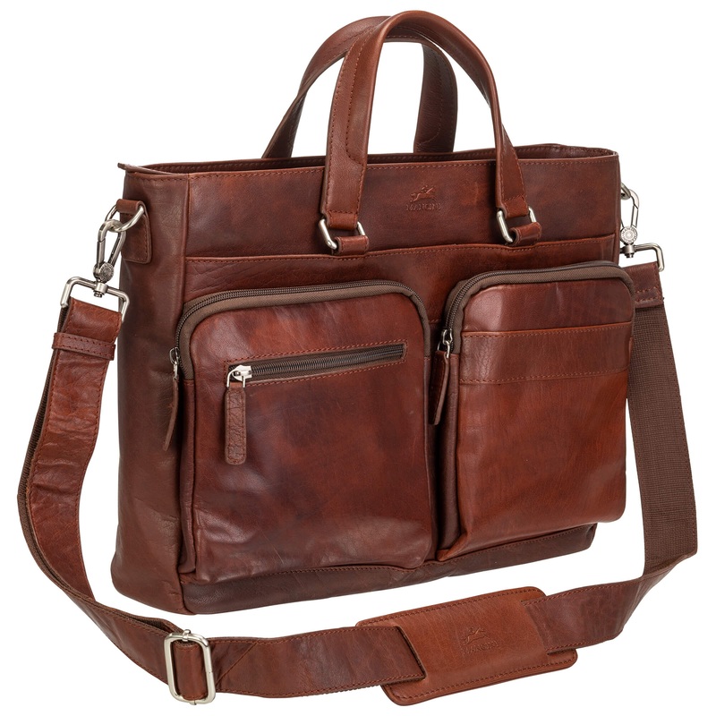 Mancini Buffalo Collection Tote for 14 Laptop