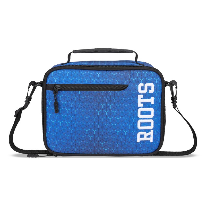 Roots Cooler Bag - Blue Print