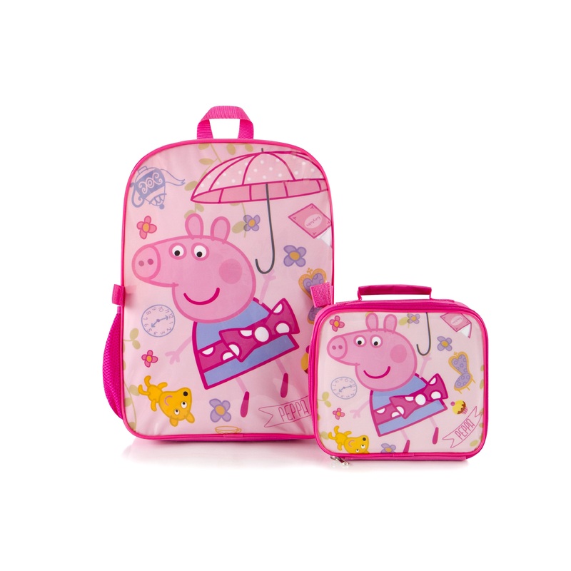 Heys eOne Backpack And Lunch Bag - Peppa Pig
