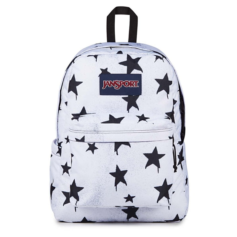 JanSport SuperBreak Plus Backpack - Sprayed Stars Black