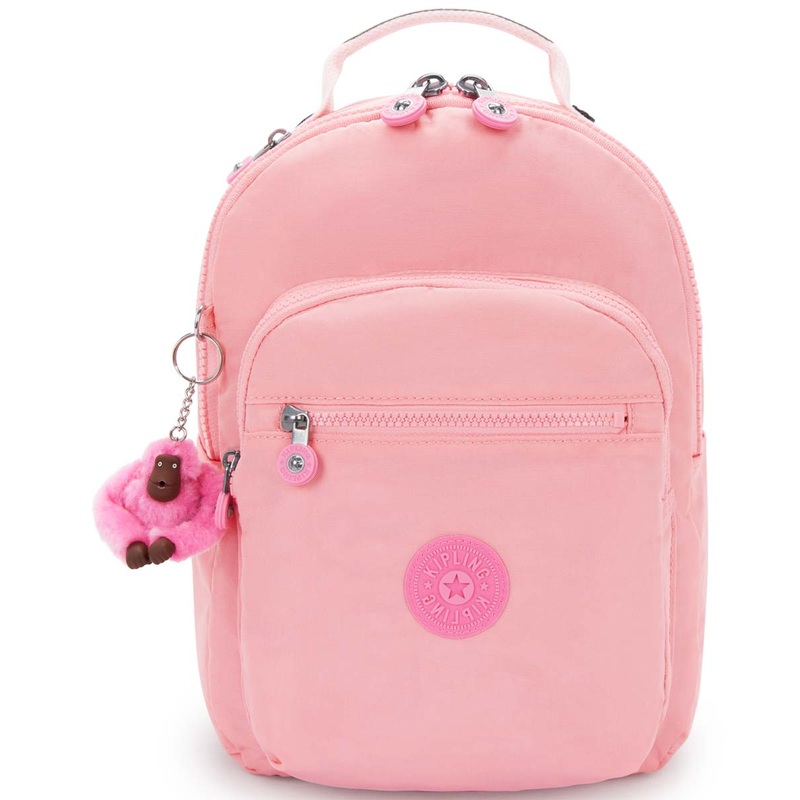 Kipling Seoul Small Tablet Backpack - Coral Sea