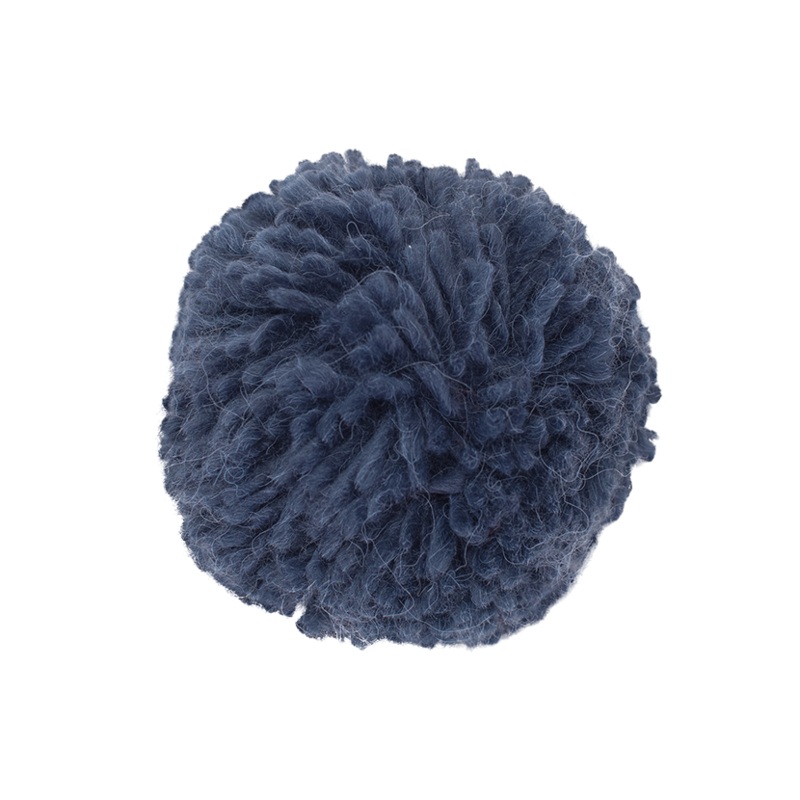 Bobble thick yarn Blue