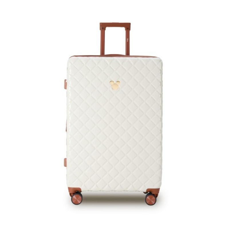 Disney - Mickey Mouse DIS323 76cm Large 4 Wheel spinner - Ivory/Tan