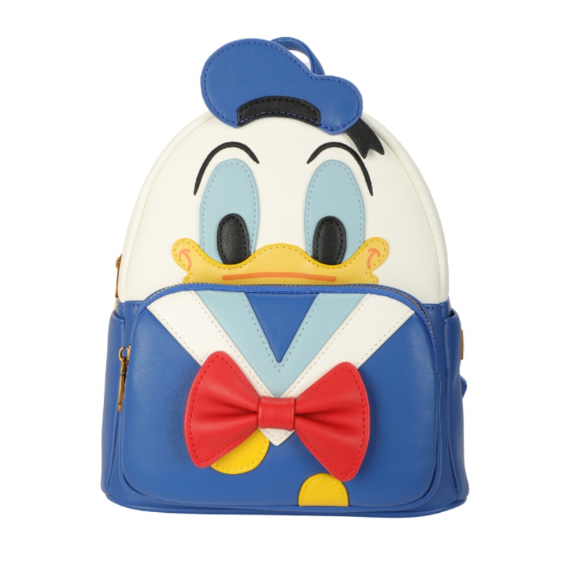 Donald Duck - DIS337 Deluxe Mini Backpack bow tie - Blue