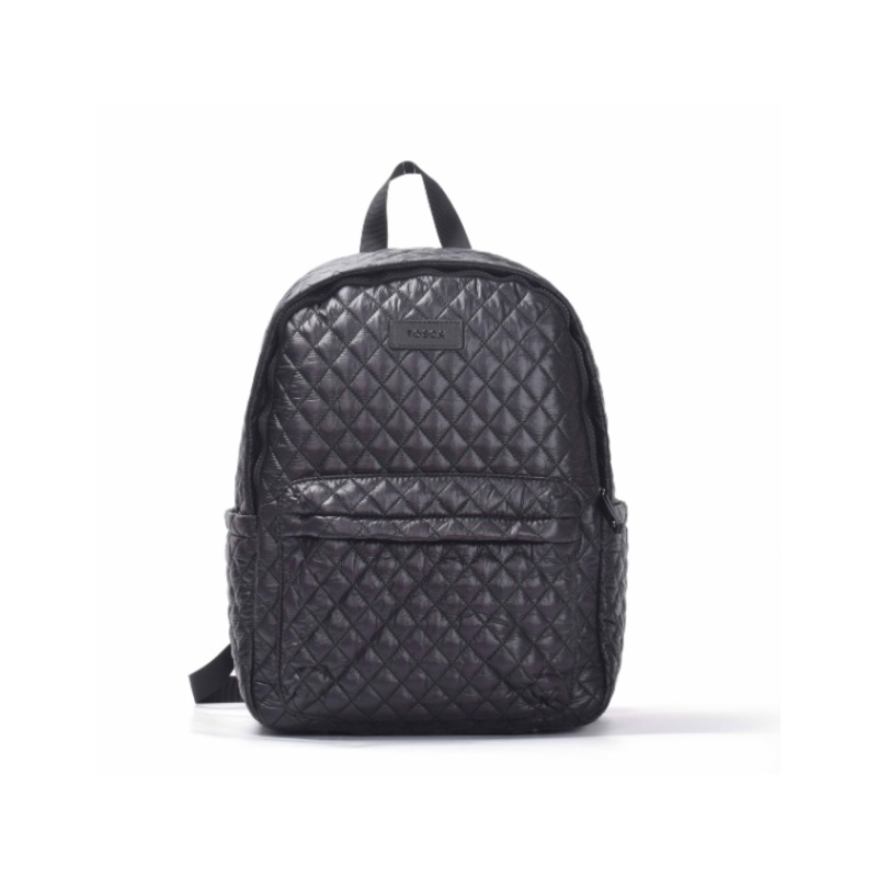 Tosca - MET981 Metro Fashion Quilted15in Laptop backpack - Black