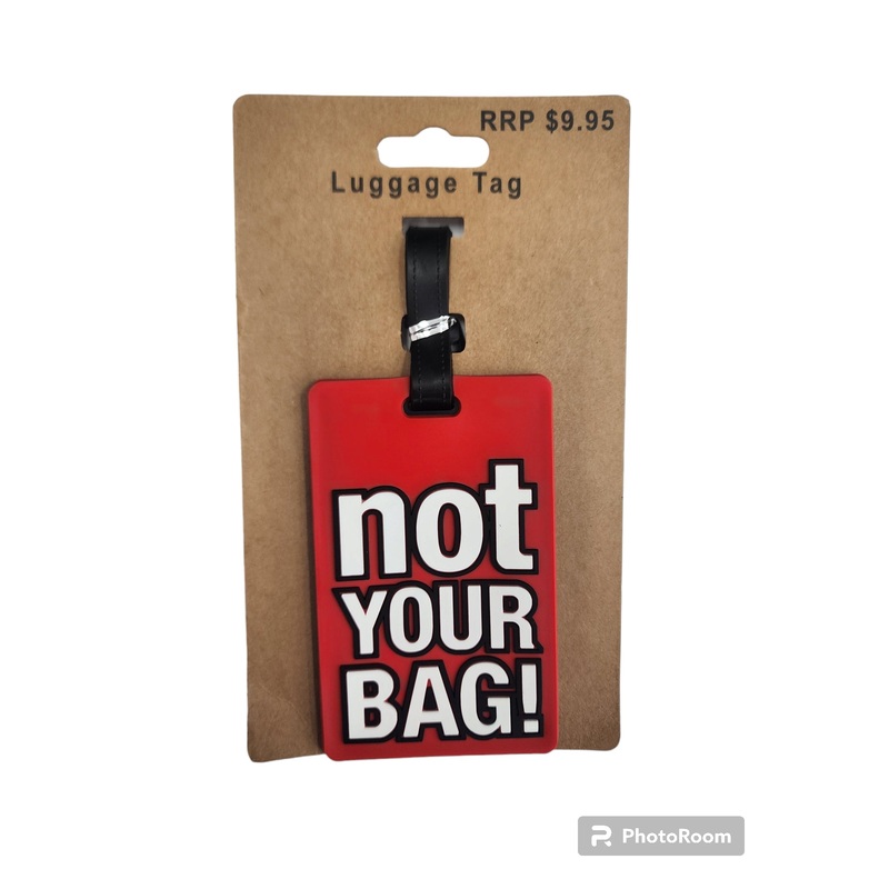 Comfort Travel - Not Your Bag - Red