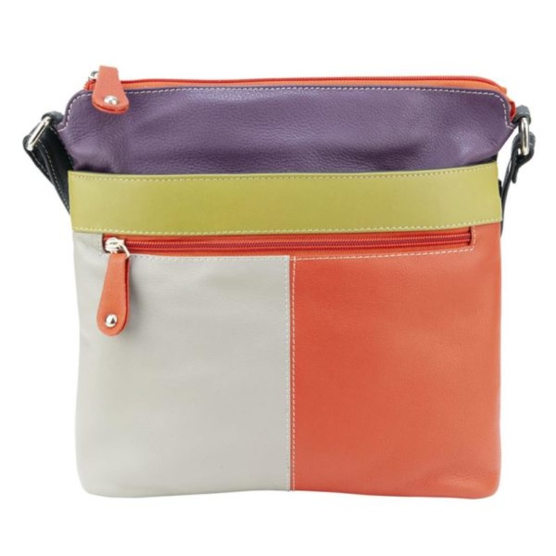 Franco Bonini 1795 Orange/Multi Ladies Handbag